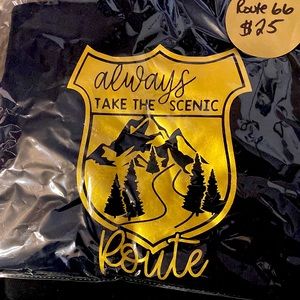 Route 66 gold and black men or women